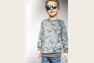 Papierschnittmuster "Sweater Kids" von Lybstes (Gr. 92-146)